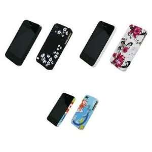  EMPIRE Apple iPhone 4 / 4S 3 Pack of Stealth Covers 