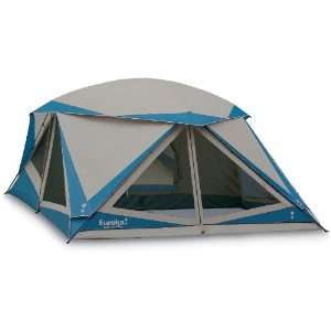  Eureka 14x19 Extended Stay Tent Blue / Tan Sports 