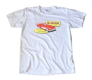 Vintage McGurk Engineering Decal T Shirt   Hotrod  