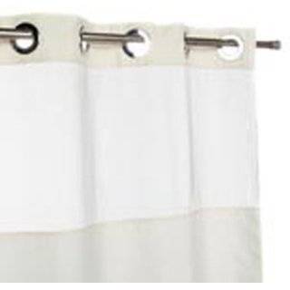   Mystery 71 Inch by 74 Inch Shower Curtain, Beige (July 28, 2006