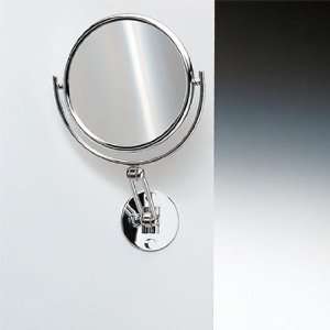  99146 O 3X Windisch Double Face Wall Mounted Mirror In Gold Beauty