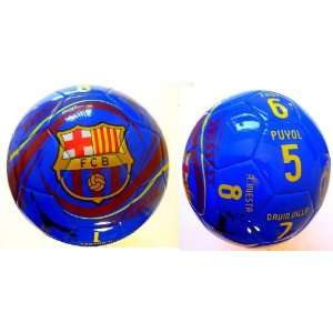  Authentic OFFICIAL Licensed Blue FC Barcelona Soccer Ball 