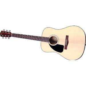  Fender Cd100 Left  Handed Acoustic Guitar Natural Musical 