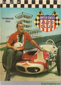 1964 USAC United States Auto Club Season Yearbook A.J. Foyt  