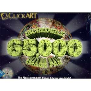 ClickART Incredible 65,000 Image Pak Plus 2,000 Fonts and 5,000 Photos