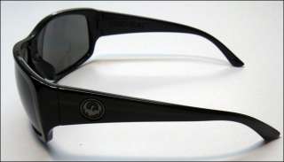 NEW Dragon Recruit Polarized Sunglasses Jet Black/Polar Gray 720 1811 