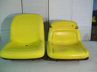 YELLOW SEAT FITS JOHN DEERE LT 150,160,170,180,SST16,LTR 180,190,X 