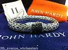 john hardy large 10mm x7mm chain bracelet with black $
