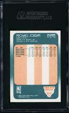 1988 89 Fleer #17 Michael Jordan SGC 98 GEM MINT  