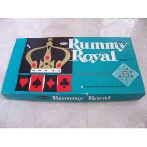  Rummy Royal 1962 Edition Board Game Toys & Games