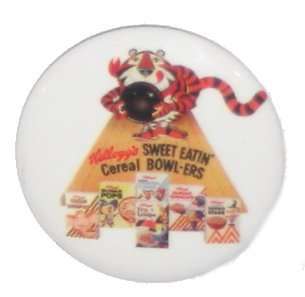 Kelloggs Sweet Eatin Cereal Bowl ers Button KB1965  