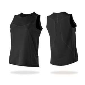  2XU New Point Run Tank Small Black/Black Sports 