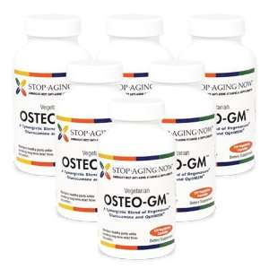 OSTEO GM® Vegetarian & Kosher Glucosamine (6 Pack) 1,500mg with MSM 1 