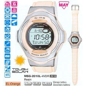  Casio Tough Solar Baby G G ms Series Watch Model MSG 2010L 