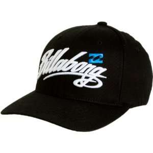  Billabong Outta Town Flexfit Baseball Hat   GWP Black, One 