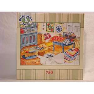  Gooseberry Patch 750 Piece Puzzle   Quilting Toys & Games