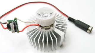 DIY 3w UV LED 405nm w/Driver HeatSink   12v Input  