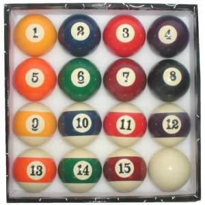 Pool Balls BIG NUMBERS 