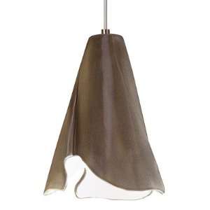   One Light Mini Pendant Canopy and Transformer Without, Finish Bisque