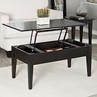 NEW Black Lift Top Coffee Cocktail Table H7