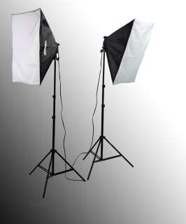 2000W Video Studio Photography Softbox Hair Light Kit  
