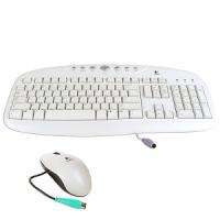 Logitech Internet Desktop   Keyboard & Mouse for PC (PS/2) Sku 967346 