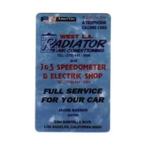 Collectible Phone Card West L.A. Radiator & Air Conditioning (Los 