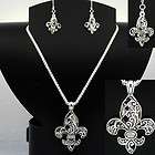 Fleur De Lis Necklace Mothers Day  LSU  