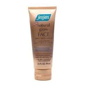Jergens Natural Face Glow Daily Moisturizer ~SPF 20 ~ Medium/Tan Skin 