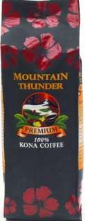 100% PREMIUM KONA COFFEE BEANS ~ MOUNTAIN THUNDER 1 LB 698592000487 