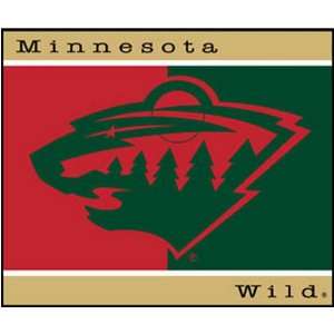 NHL Hockey Minnesota Wild 60X50 All Star Blanket/Throw   Fan Shop 