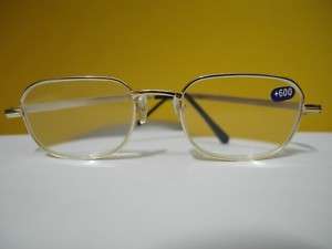 Reading Eye Glass Magnifying Optical Spectacle +6.0 NEW  