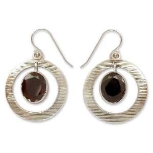  Garnet dangle earrings, Love on the Horizon Jewelry