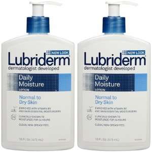  Lubriderm Daily Moisture Lotion, 16 oz, 2 ct (Quantity of 