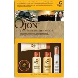  Ojon 5 Piece Shine and Protect Hair Ritual Kit Beauty