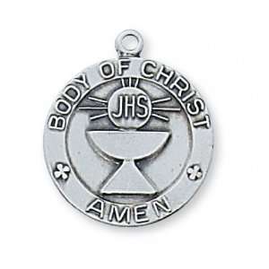   Relic Jewelry Charm Solid Sterling Silver Patron Saint St. Catholic