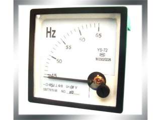 45~65 Hz Analog Frequency Panel Meter Hertz Indicator  