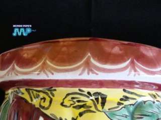 Mexican Talavera Sconce Wall Planter Pottery Folk Art  