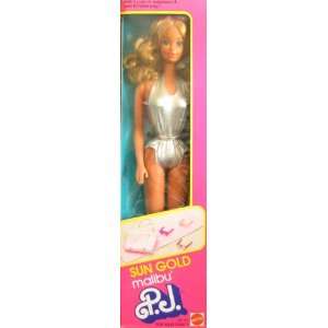  Sun Gold Malibu Pj Mattel Collector Doll Toys & Games