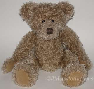 RUSS HARLINGTON Plush Brown Teddy Bear Doll Stuffed Animal Toy Scruffy 