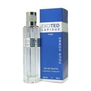  New   EXCITED by Ted Lapidus EDT SPRAY 3.3 OZ   4404839 