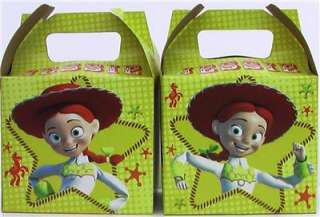 NEW* TOY STORY * JESSIE * 12 party FAVOR treat BOXES  