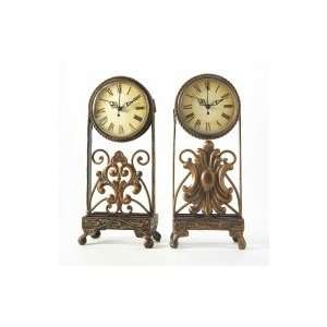  Cbk 37150 Table Clock   Set Of 2