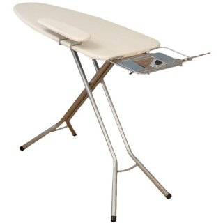   Wide Top Mega Pressing Station Ironing Board with Natural Cotton Cover