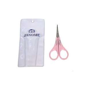  Janome Pink Embroidery Scissors 3.5 inch