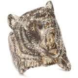 alberto juan native american sterling silver bear ring $ 195