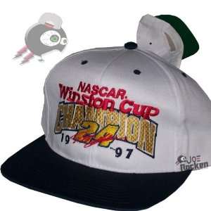  1997 NASCAR Jeff Gordon Winston Cup Retro Snapback Cap Hat 