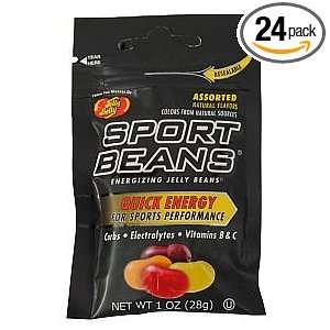 Jelly Belly, Sport Beans, Assorted Jelly Beans, 1 Ounce (Pack of 24 