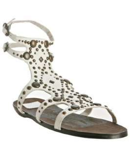 Dolce Vita white studded leather Eros gladiator sandals   up 