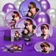 Justin Bieber Party Supplies Plates Cups Napkins Deco.  